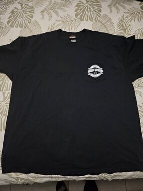 Harley-Davidson Men’s Black Logo Pocket T-Shirt
